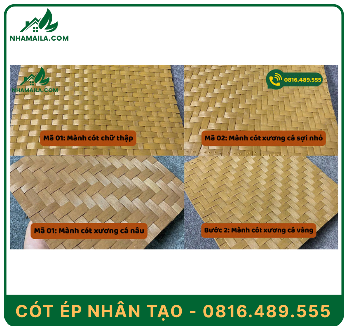 Cót Ép Nhân Tạo trang trí trần vách | Bền đẹp – Dễ thi công – Giá tốt